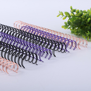Anneaux de reliure métalliques Kota à 34 trous, double spirale, pour la reliure de carnets et de calendriers muraux - Product Image 1