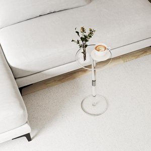 Table à boissons en acrylique pour petits espaces, table d'appoint pour le salon - Product Image 5