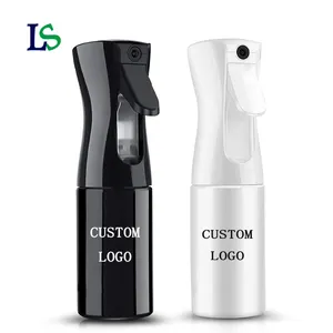 Wholesale Empty 200ML 300ML 500ML Plastic Trigger Hair Beauty Barber Salon Continuous Fine Mist Spray Bottle