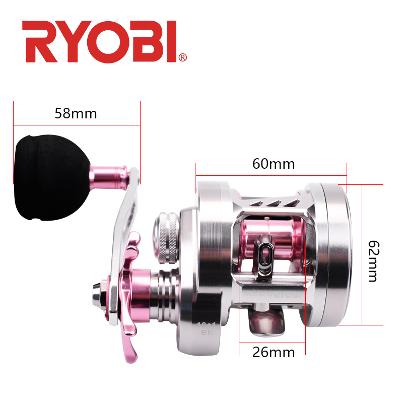 RYOBI RANMI SLOW JIGGINGベーリングフィッシングリールベイト