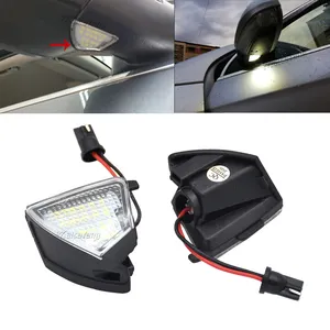 1Pair LED Under Mirror Puddle Light For VW Golf 5 GTI Mk5 MkV Jetta Passat B6 R32 Golf6 Variant Welcome Clearance Lamp