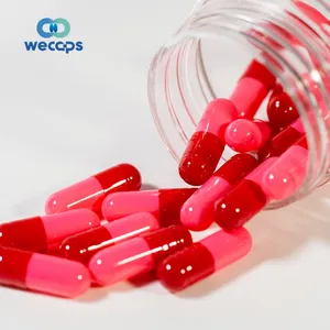 Wecaps High Quality Empty Gelatin Capsule Transparent Hard Safe Capsule Empty Hard Gelatin Capsules