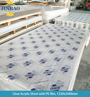 JINBAO Mate Opaque Led Utilisation Laser Perspex Opale 4x6 clair 4 5 6 8mm Feuille Acrylique Philippines