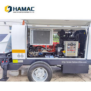 Camión Bomba de Concreto con Motor Diésel Personalizado HAMAC, Motor de 95kW, Productividad de 30M/H, para Venta de Maquinaria de Construcción - Product Image 4