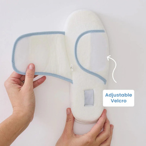 <span class=keywords><strong>Pantofole</strong></span> da Casa per Donne <span class=keywords><strong>con</strong></span> Ricamo Personalizzato, Cinturino in <span class=keywords><strong>Velcro</strong></span> Regolabile, Comfort Extra, Ciabatte Regolabili - Product Image 2