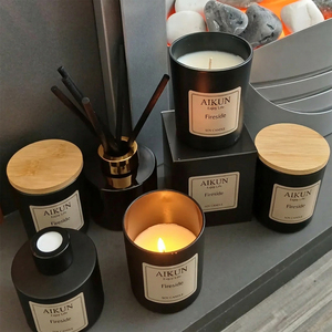 Diffuseur de parfum en cire de soja biologique haut de gamme personnalisé par l'usine AIKUN pour la salle de bain, la chambre à coucher, la réception d'hôtel, la décoration - Product Image 2