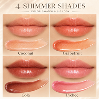 Applicateur en silicone souple, logo personnalisé, soin des lèvres, baume à lèvres naturel brillant, hydratant, repulpant, gloss à lèvres scintillant