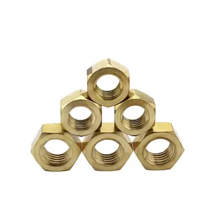 Hex machine screw nuts Silicon bronze hex Nut