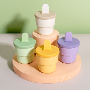Moule à glaces en silicone sans BPA pour la maison, avec couvercle, pour la préparation de glaces et de collations saines - Product Image 1
