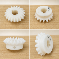 Engrenage conique en plastique personnalisé OEM ODM en POM Nylon moulé par injection pour boîte de vitesses de servomoteur de robot