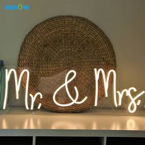 ฉากหลังงานแต่งงานนีออนที่ไม่แตกหักพร้อมไฟ - Product Image 4