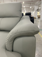 Gerfenii Hi-Q forma modular extensible interior piel de silicona esquina sofá de cuero para sala de estar