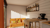 Maisons modulaires préfabriquées de 20 pieds et 40 pieds, bureaux conteneurs portables, maisons conteneurs préfabriquées, pods mobiles, cabines en bois