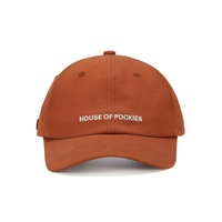 Gorra Profesional Personalizada y Cómoda de 6 Paneles con Visera Curva Bordada, 100% Algodón, para Estilo Urbano, Compatible con OEM y ODM