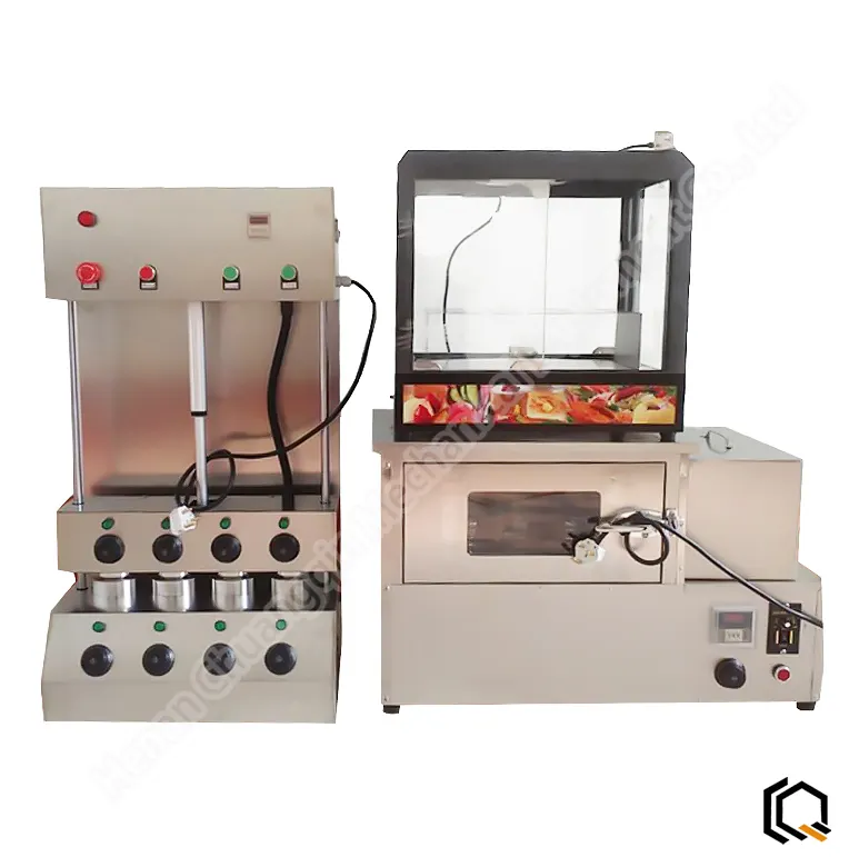 Restaurant Professional Electric Pizza ofen Zum Verkauf Pizza Cone Ofen Produktions linie Waffel Cup Maker Snow Cone Machine