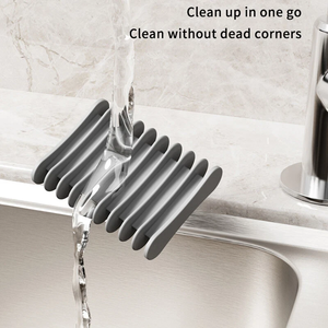 Home Decor Silicone Soap Dish Holder <b>Tray</b> Saver Drainer for Kitchen <b>Shower</b> Bathroom - Product Image 5