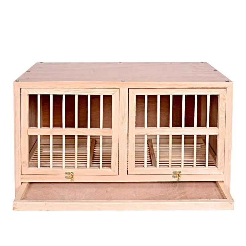 All Seasons Commercial Wooden Birds House Cage Breeding 6 Modular s Cage