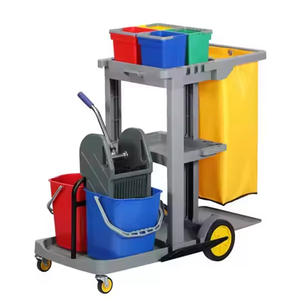 Vente en gros de service de restaurant <span class=keywords><strong>chariot</strong></span> de ménage pliable multifonction pour hôtel <span class=keywords><strong>chariot</strong></span> de conciergerie <span class=keywords><strong>Rubbermaid</strong></span> - Product Image 2