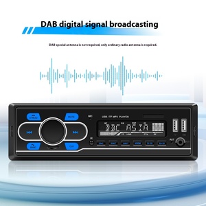 Radio siaran Digital mobil pintar, DAB USB <span class=keywords><strong>FM</strong></span> pemancar definisi tinggi Lossless Sound kualitas tinggi untuk spindel tunggal MP3 FLAC