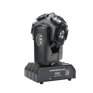 2025 nuovo Hengyu nuovo Design 360 di rotazione di calcio luci a testa mobile con luce da discoteca a Led per il palco Ktv Bar Dj Club Light - Product Image 3