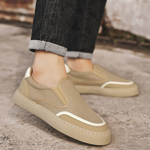 Nouvelles baskets pour hommes à lacets en maille respirante avec motif géométrique, chaussures de course tendance et polyvalentes pour adolescents, tailles 39-44 - Product Image 4