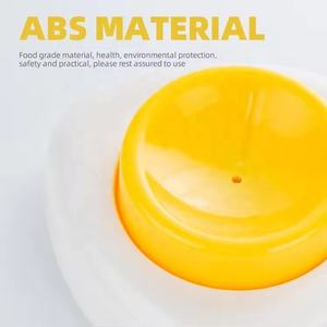 Pelador de huevos duros ecológico con base magnética antideslizante y bloqueo de seguridad perforador de huevos de plástico simple para huevos crudos - Product Image 5