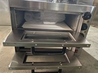 Nouveau four électrique à double pont pour four à pizza à gâteau et pain de boulangerie avec équipement de cuisson automatique en pierre en vente