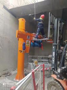 360 डिग्री घूर्णन स्तंभ जिब क्रेन के साथ 500 किलोग्राम 1 टन 2टन 3टन 5टन 10 टन - Product Image 2