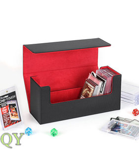 QY 25PT+ Magnetic Trading Card <b>Holder</b> Screw Clamp Protective Card Case for Collectors and Tabletop Games - Product Image 4
