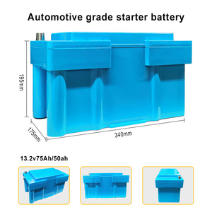 Batterie LiFePO4 à décharge profonde 12,8 V 25 Ah/50 Ah/75 Ah, qualité automobile, pour moto et voiturette de golf - Product Image 3
