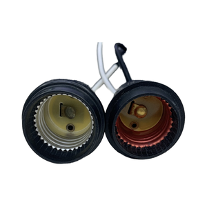 E26/E27 hoàn toàn kín không ướt ổ cắm ánh sáng 103 da dày bì<span class=keywords><strong>a</strong></span> với dây đèn đầu - Product Image 2