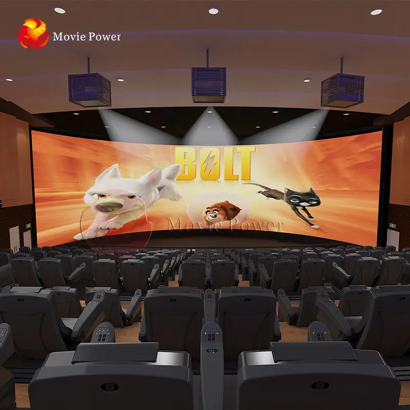 Gran Escala 4d de cine en casa profesional Imax 6D película Teatro 4d dinámica cine imax
