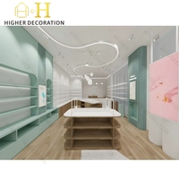 Luxuriöses Kosmetikgeschäft-Innendesign Komplettlösung Moderne Make-up-Shop-Einrichtung Maßgefertigte Ausstellungsvitrine
