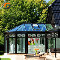 Extérieur en aluminium personnalisé Patio Solarium SolarRooms Maisons en verre