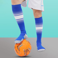 Chaussettes de football longues personnalisées avec logo Glacier, pour l'entraînement des équipes de football professionnelles