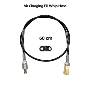 High Pressure Hand Pump Inflation <b>Hose</b> 20 Inch 50cm Long For Air Refilling Application - Product Image 3