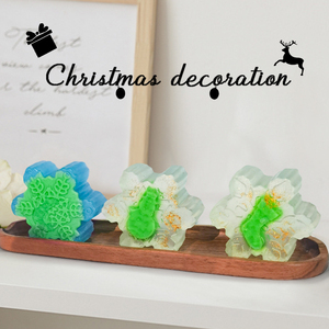 Set Regalo di Sapone Artigianale Schiumogeno al Miele e Fiori per Hotel, Sbiancante, con Supporto, Vendita all'Ingrosso per Natale - Product Image 4