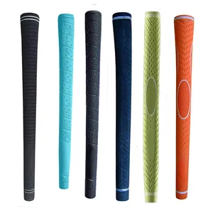 Многоцветные резиновые ручки для гольфа с высокой тягой и обратной связью