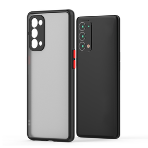 Ốp Viền Chống Sốc TPU, Ốp Lưng Cứng Bằng Nhựa PC Trong Suốt Màu Khói Cho <span class=keywords><strong>Oppo</strong></span> F19 Pro F19 Pro + F17 F15 F11 F9 F7 F5 <span class=keywords><strong>F1s</strong></span> A15a53 A12 - Product Image 4