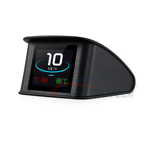 Mycartech เครื่องมือวัดระดับอัจฉริยะ, เครื่องวัด <span class=keywords><strong>P10</strong></span> <span class=keywords><strong>Obd2</strong></span>จอแสดงผลแบบ HUD มีสัญญาณเตือนความเร็วสูงใช้คอมพิวเตอร์วินิจฉัยปัญหาการเดินทาง - Product Image 1