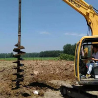 YA5000 Matériau dur Convient aux excavatrices multi-spécifications Affarestation en spirale tarière à tige creuse pour outils d'excavatrice