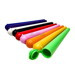 Contenedor de Plástico Desechable Colorido, Ecológico y Reciclable, Tubo a Prueba de Olores de Tamaño Personalizado, Impresión Offset, Tapa Resistente a Niños - Product Image 4