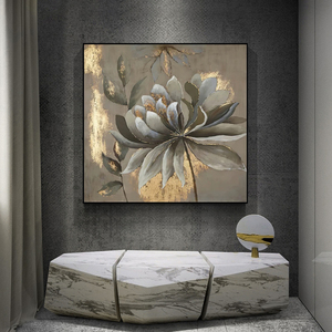 Mintura lãng mạn hoa nghệ thuật sơn dầu vải tùy chỉnh cổ điển thiết kế trừu tượng cho trang trí nội thất cho hành lang Sử dụng bán buôn - Product Image 5