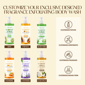 Exfoliante Corporal Original OEM con <span class=keywords><strong>Coco</strong></span>, Limón, Miel y Karité, <span class=keywords><strong>Gel</strong></span> de Ducha Blanqueador y Exfoliante para el Cuerpo - Product Image 2