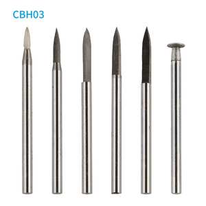 نحت خشبي HSS جودة عالية 3-قطع دوارة نقش فولاذية عالية السرعة - Product Image 2