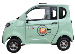 Volant à gauche NOUVEAU Professionnel Économique 4 roues MINI Fourgon électrique solaire Batterie au lithium Moteur unique Propulsion arrière Sièges en cuir pour adultes - Product Image 4
