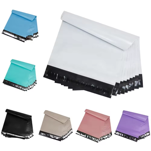 Vendita all'ingrosso personalizzato Poly Mailer durevole sacchetto del corriere nero opaca busta di <span class=keywords><strong>imballaggio</strong></span> 6x9 14.5x19 spedizione del pacco - Product Image 3