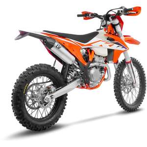 Leovince X3 EVO สำหรับ KTM 350 EXC-F 2020-2023สแตนเลสและวัสดุคาร์บอนไฟเบอร์สภาพใหม่หมายเลข14123 - Product Image 3