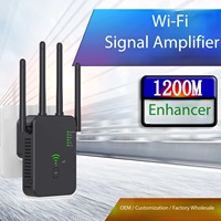 Repetidor Wifi Inalámbrico 5G 1200M, Amplificador de Señal, Extensor, Router de Diseño Nuevo de Alta Gama, Precio de Fábrica
