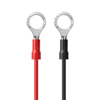 Kabel Mini Baru DC5521 Kabel Pengisian Daya Terminal O dengan Kotak Sekring 30A 2464 18AWG Kabel Daya DC